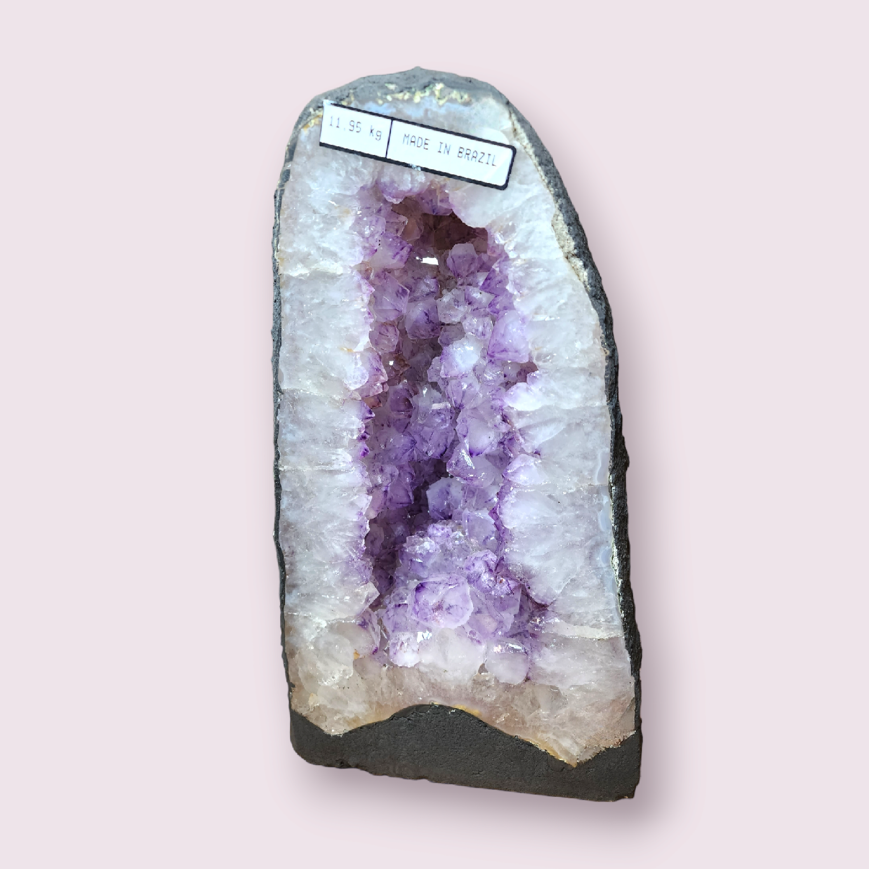 Amethyst Cathedral | Brazilian Amethyst Geode | 13.5in