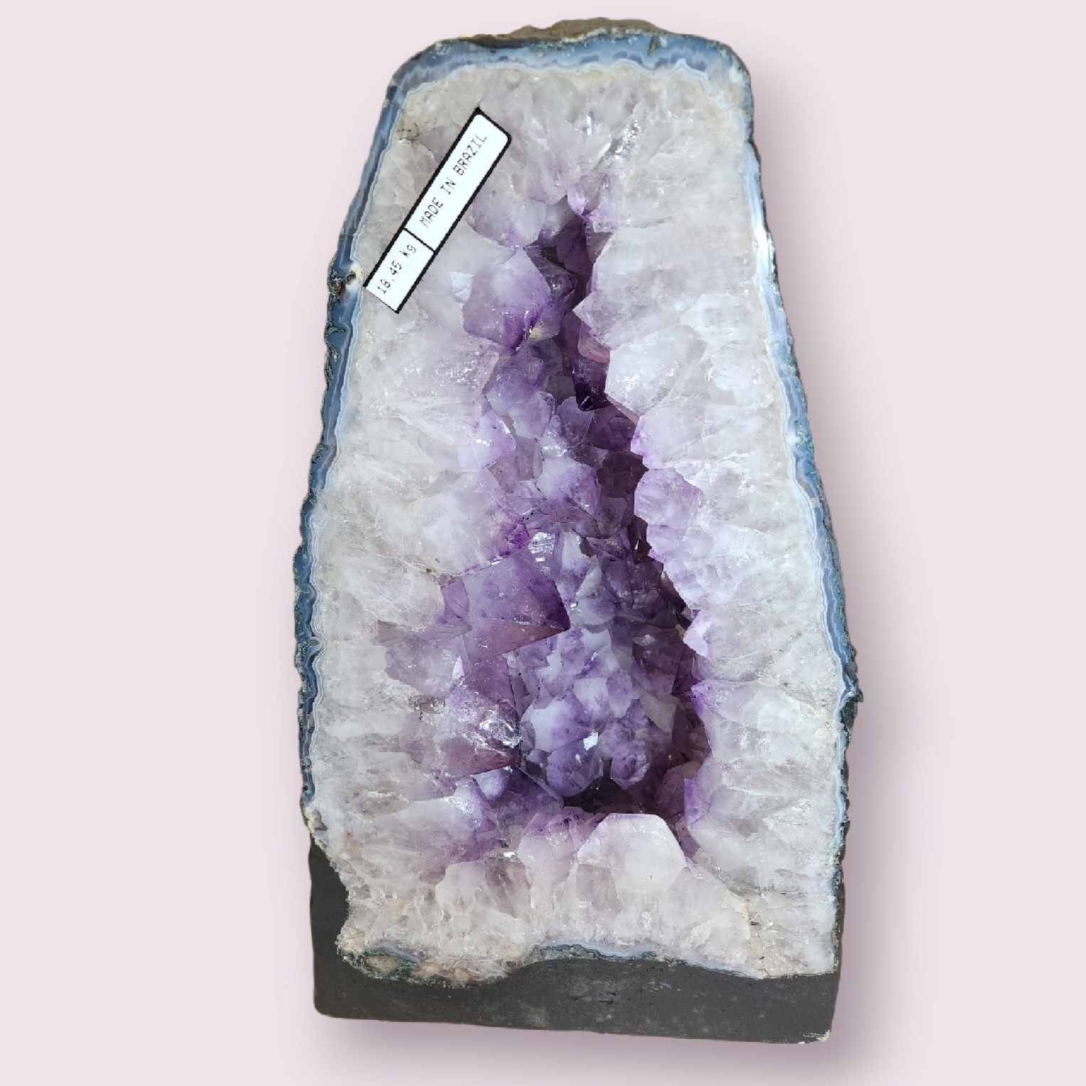 Amethyst Cathedral | Brazilian Amethyst Geode | 17in