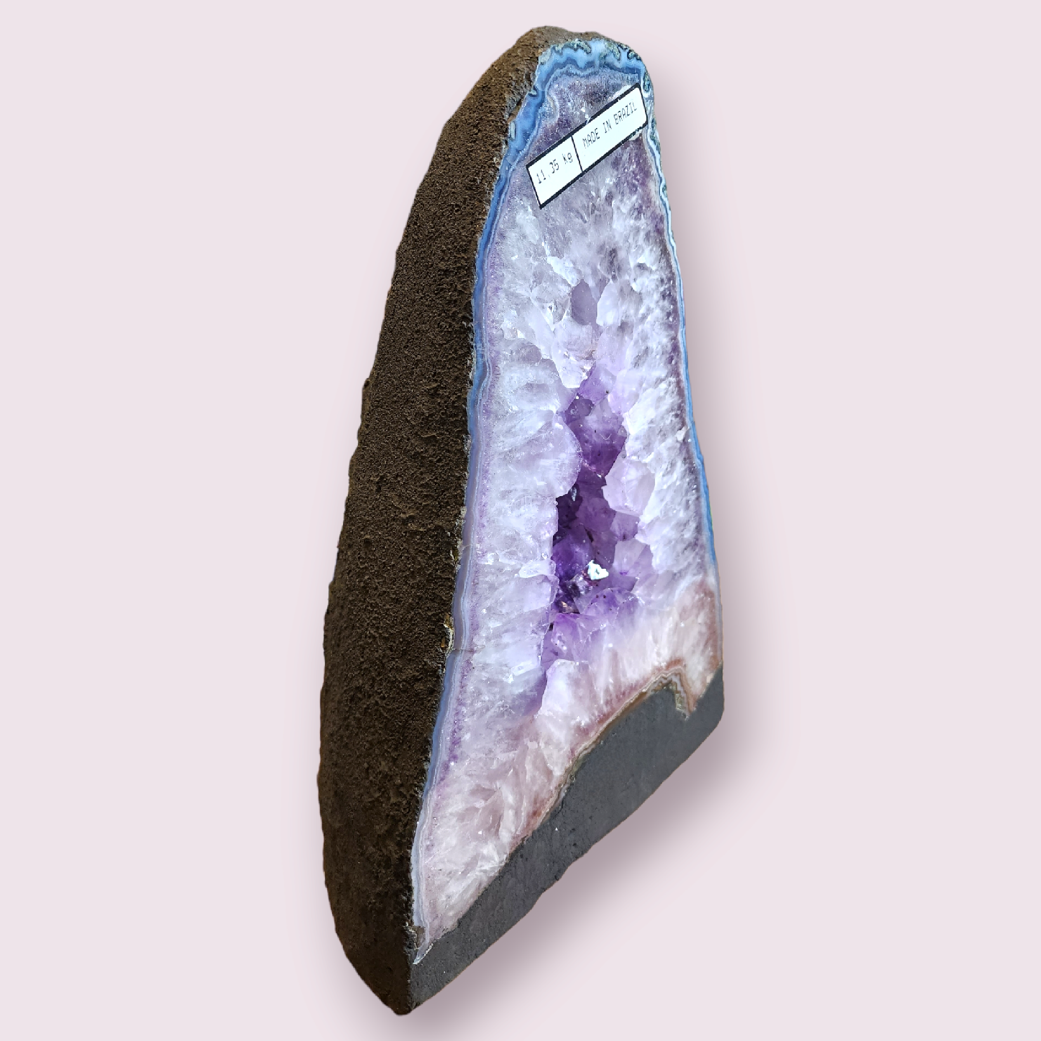 Amethyst Cathedral | Brazilian Amethyst Geode | 13in