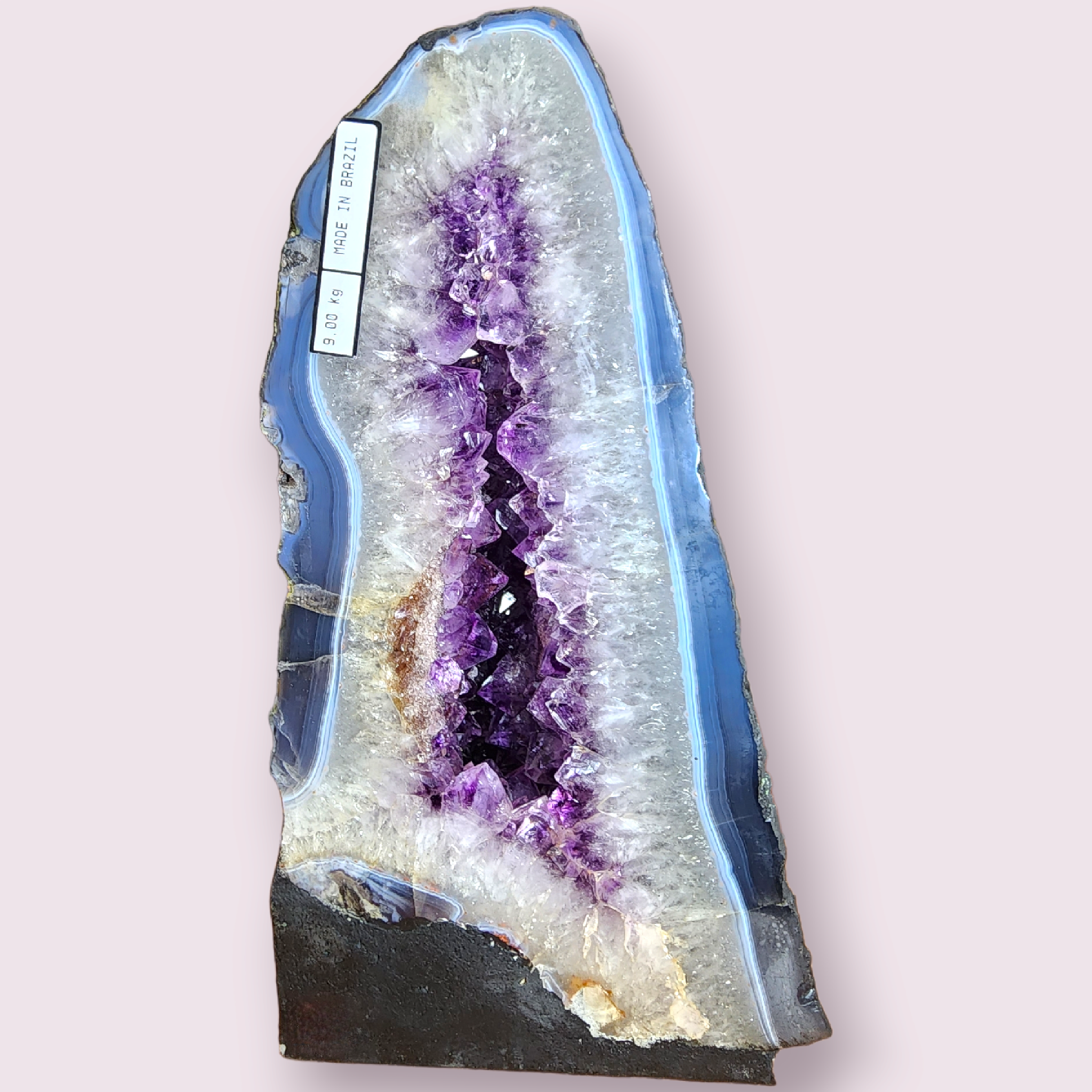 Amethyst Cathedral | Brazilian Amethyst Geode | 13.2in