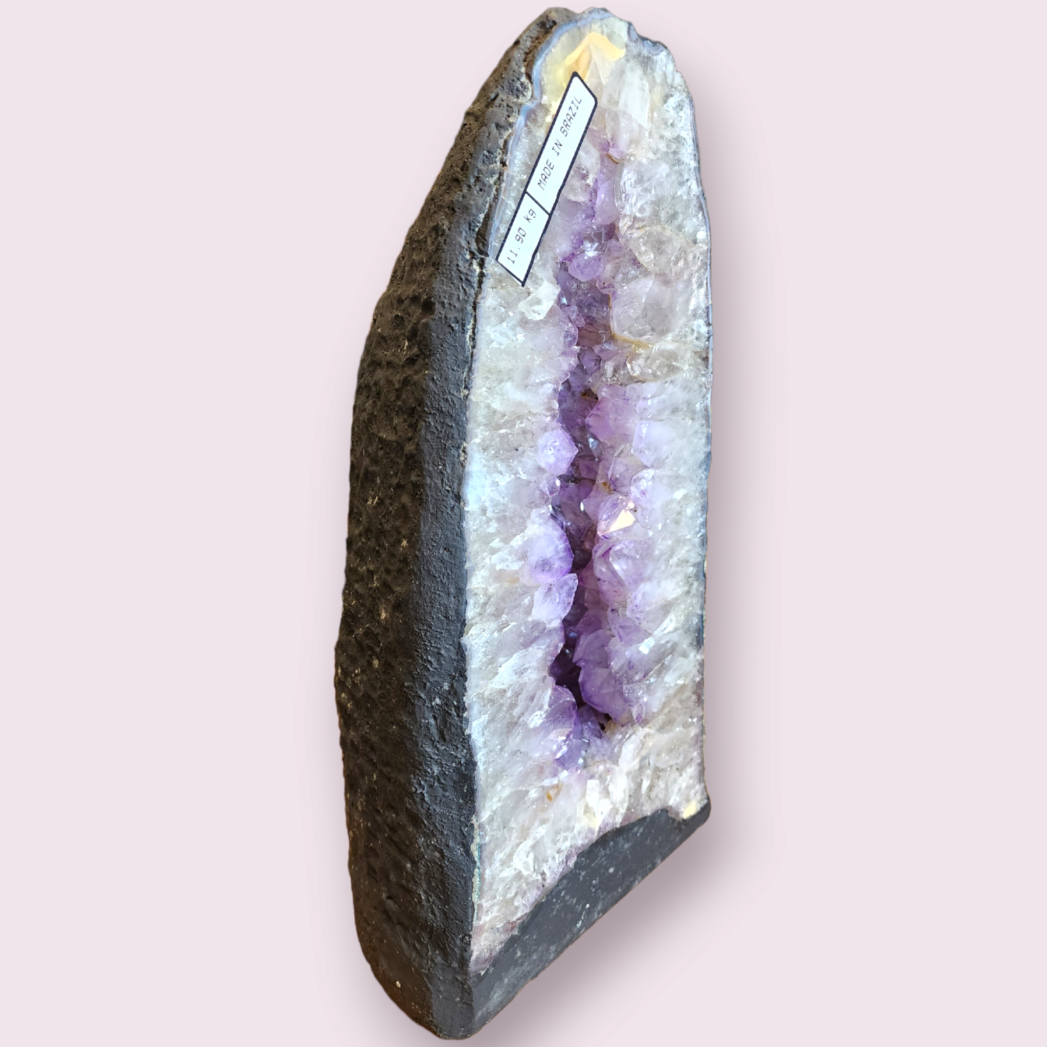 Amethyst Cathedral | Brazilian Amethyst Geode | 14.25in