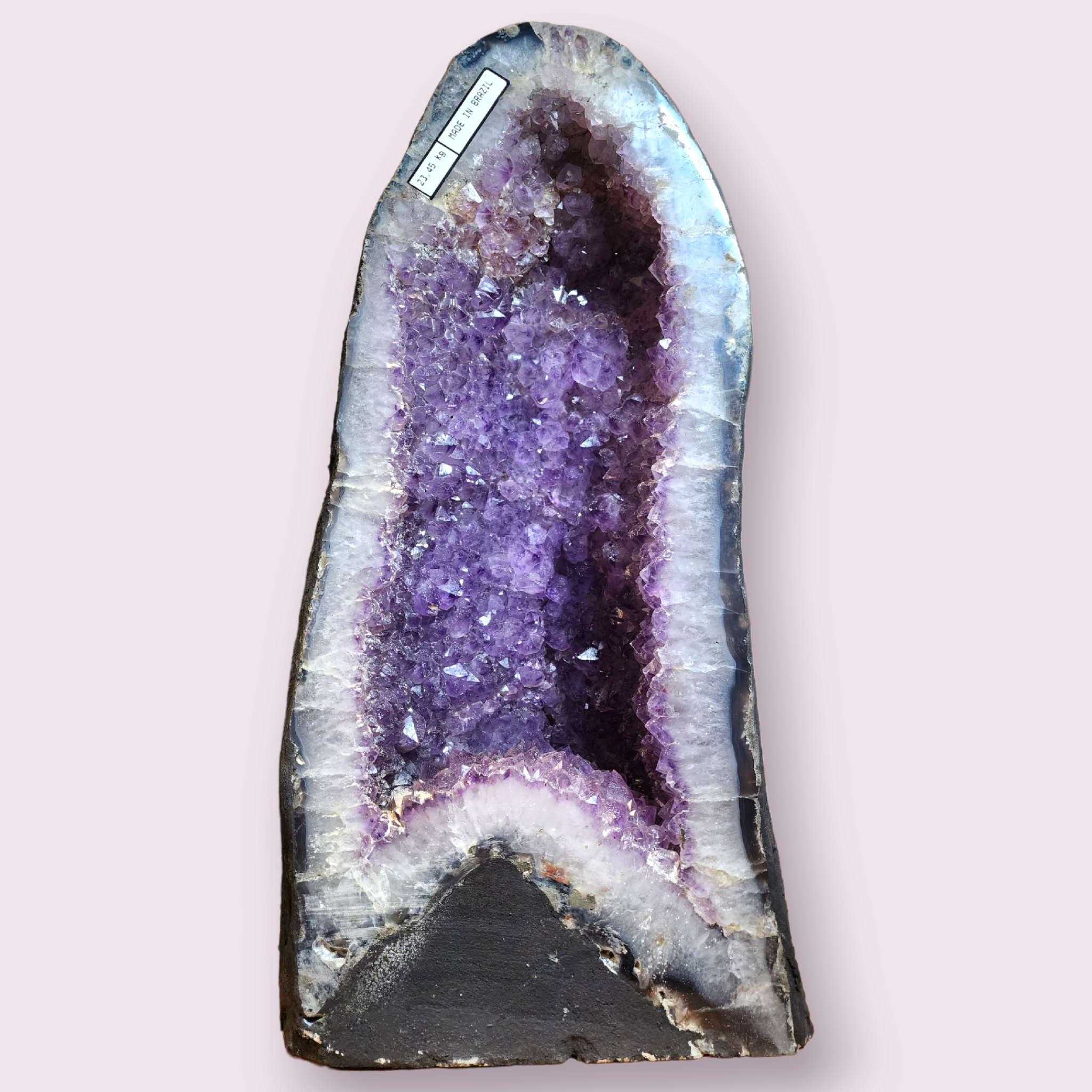 Amethyst Cathedral | Brazilian Amethyst Geode | 18in