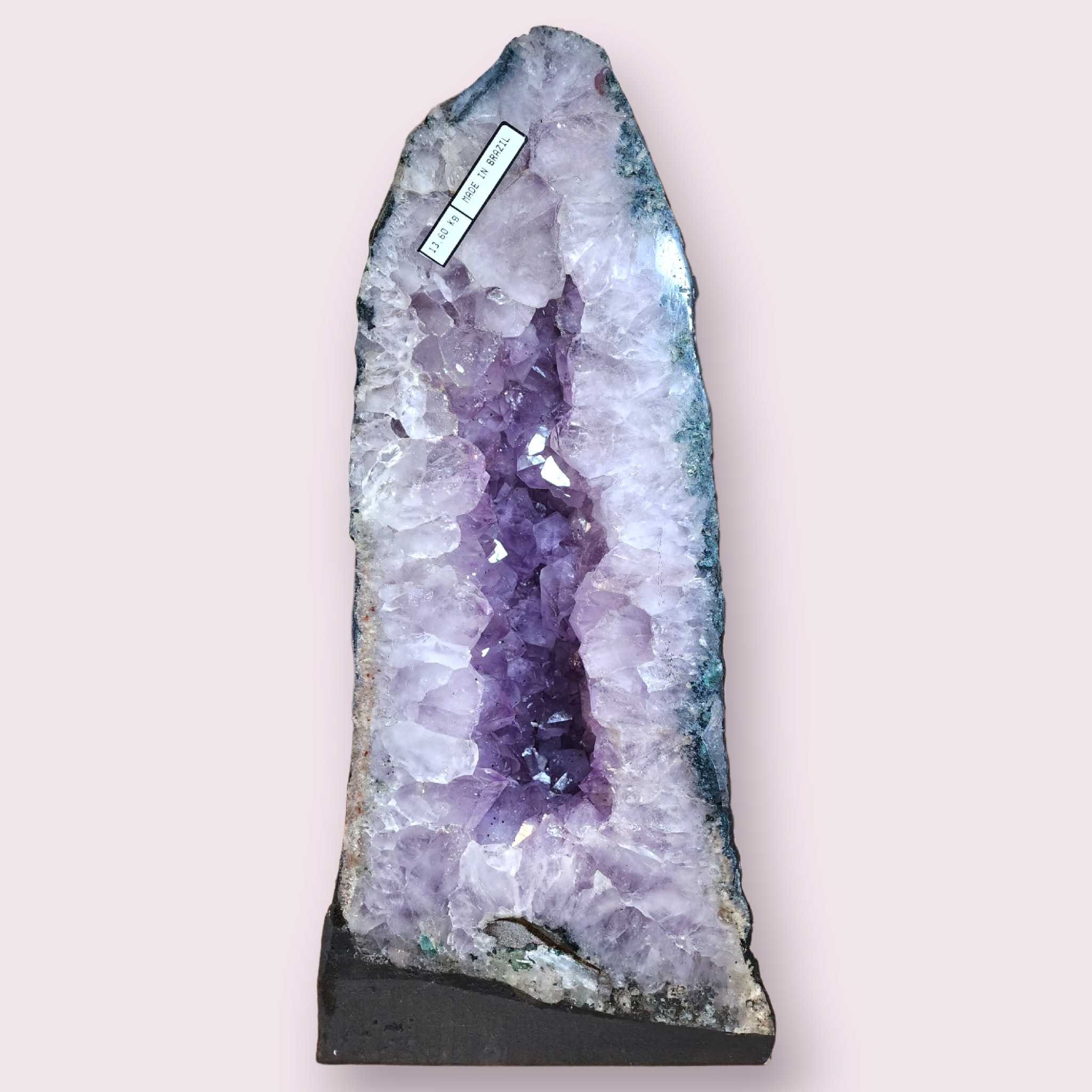 Amethyst Cathedral | Brazilian Amethyst Geode | 17.95in