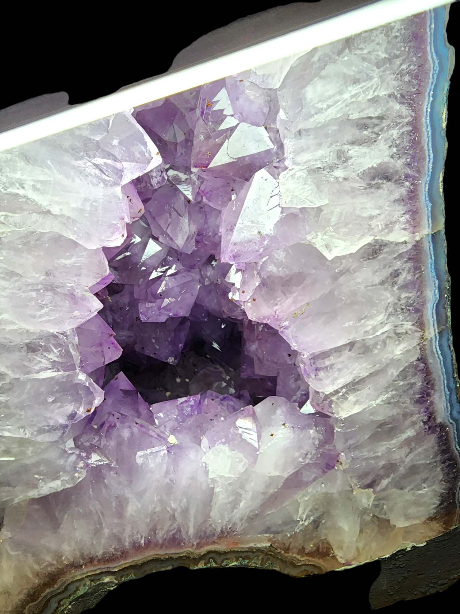 Amethyst Cathedral | Brazilian Amethyst Geode | 13.15in