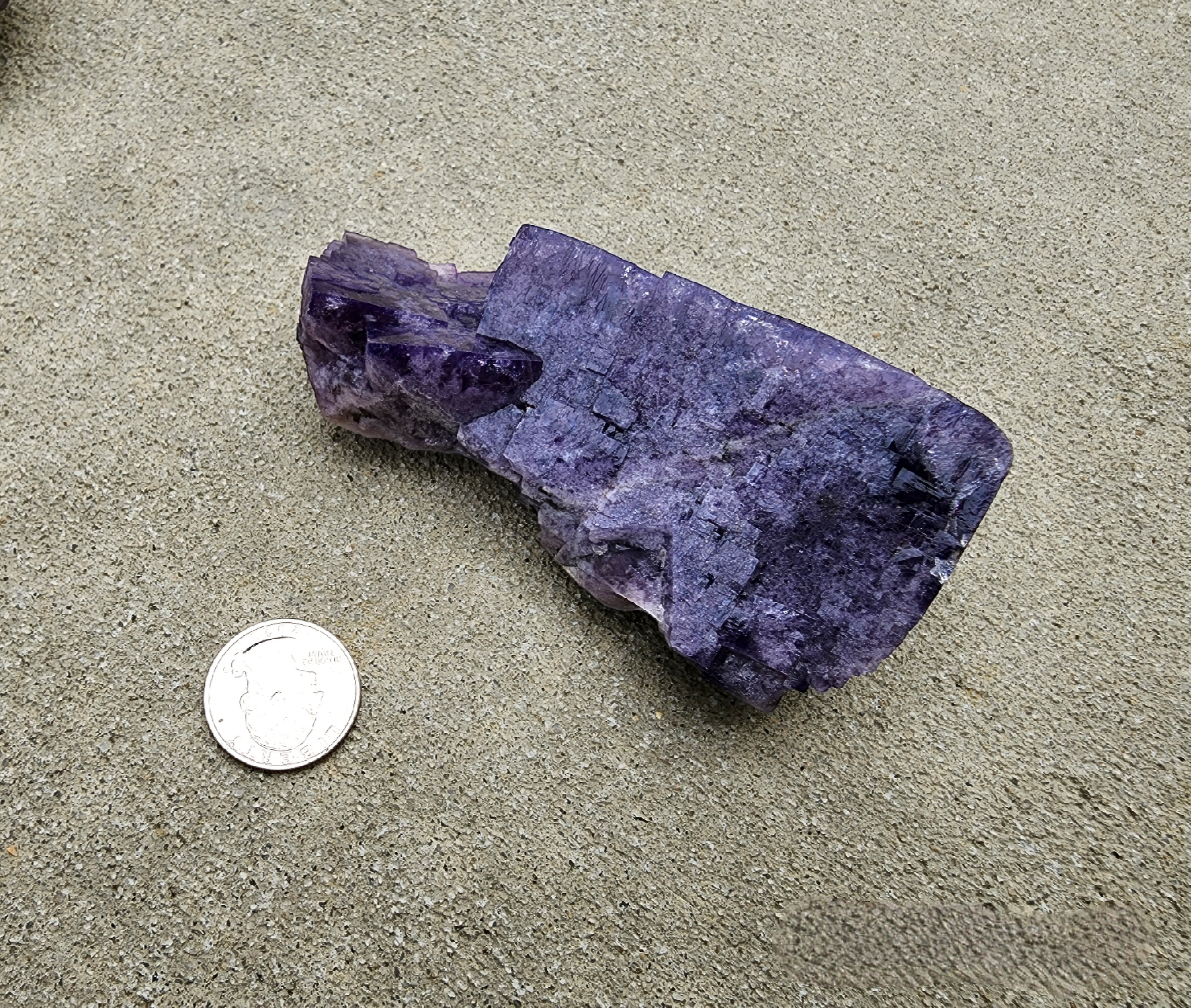 Fluorite Raw Specimen | Greenlaws Mine, Weardale, England 04