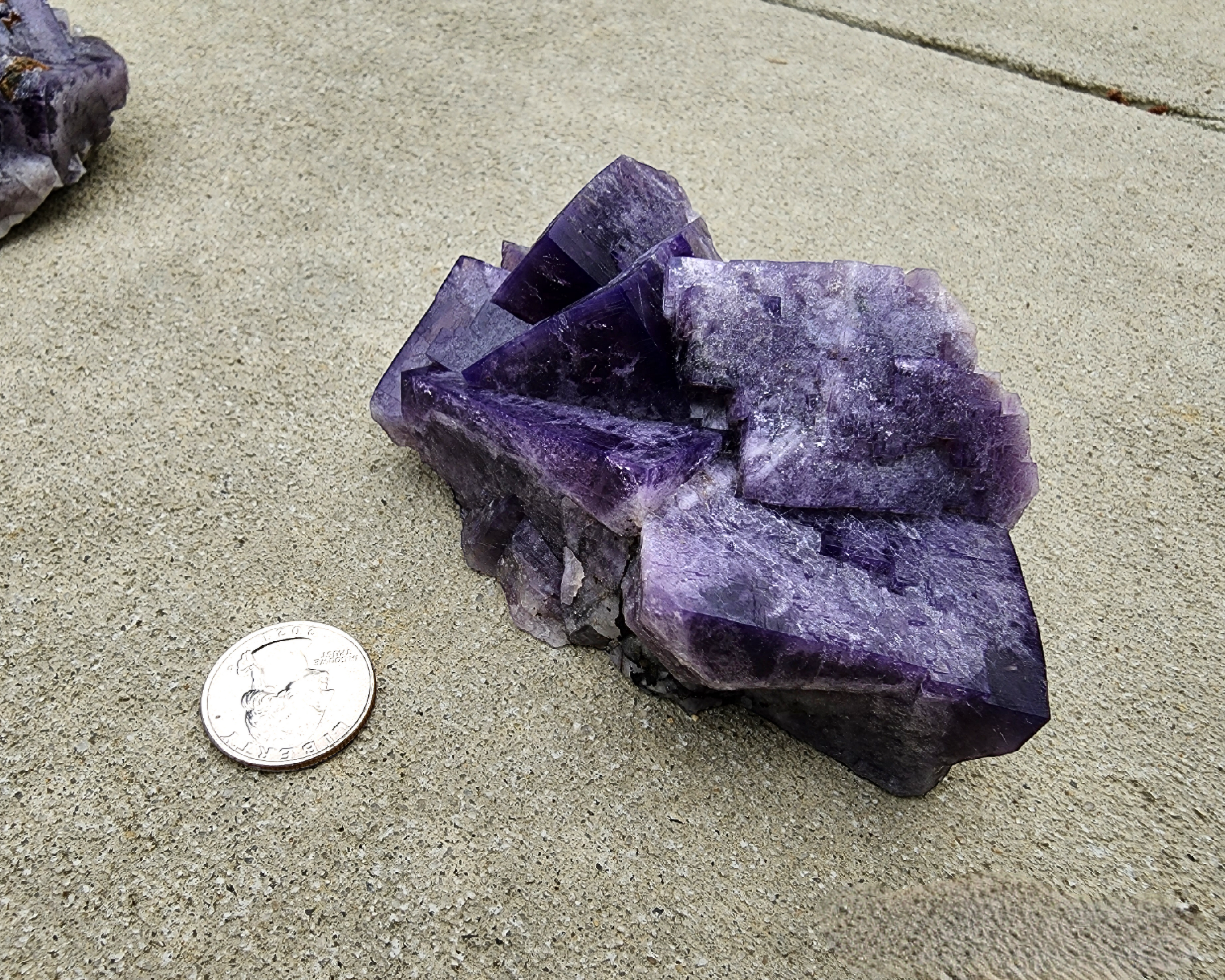 Fluorite Raw Specimen | Greenlaws Mine, Weardale, England 06