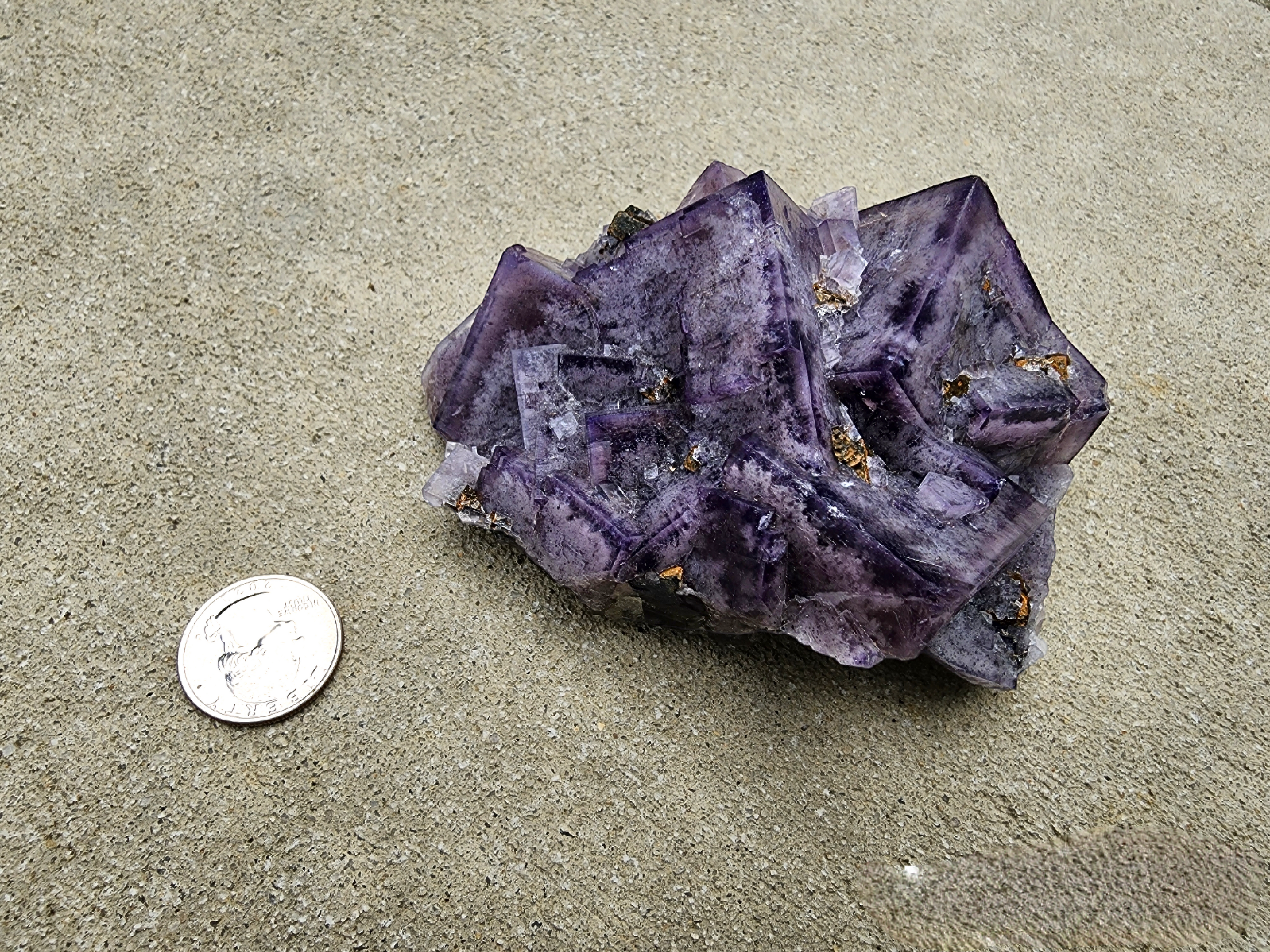 Fluorite Raw Specimen | Greenlaws Mine, Weardale, England