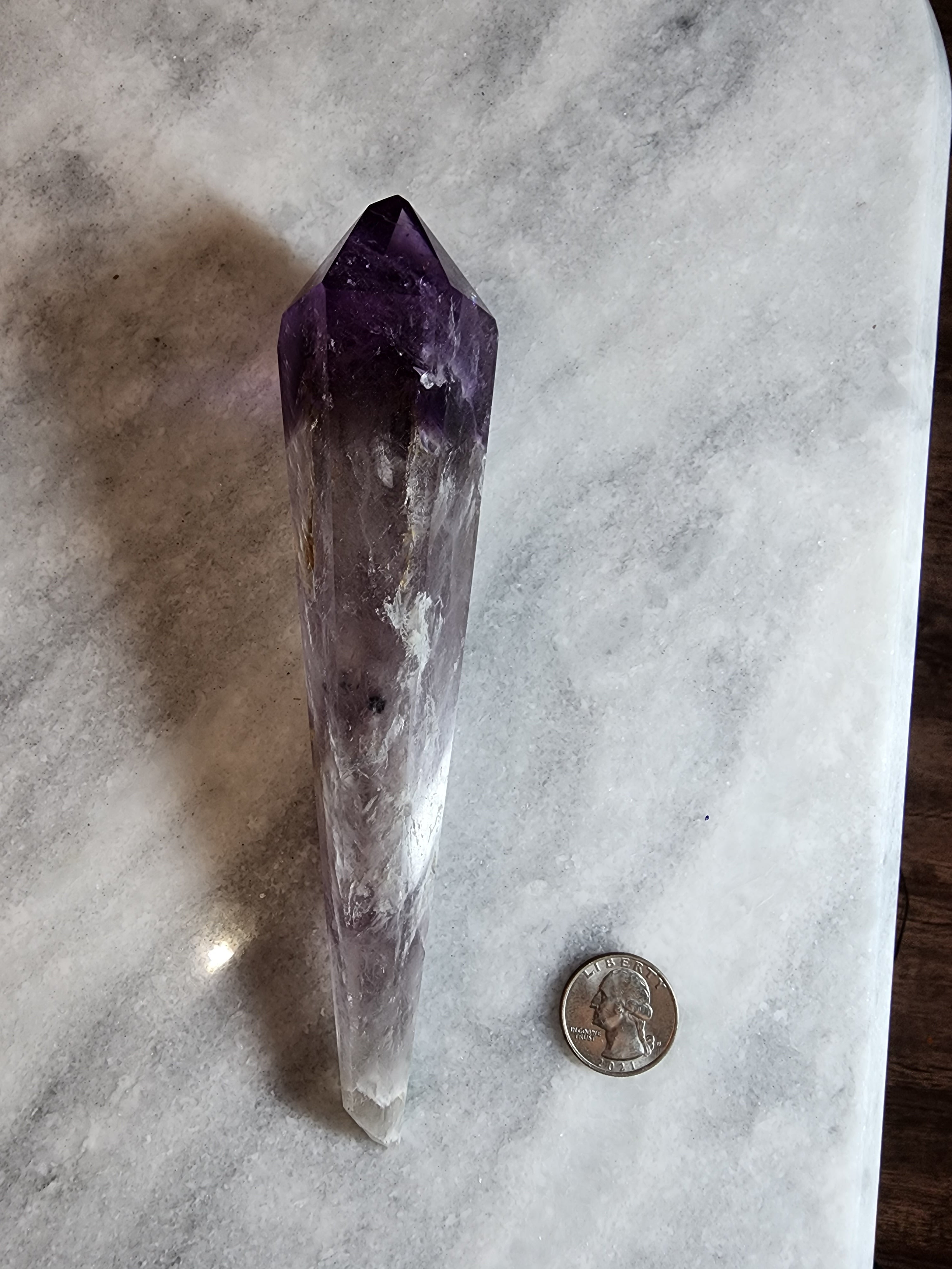 Brazilian Amethyst Wand | Large