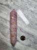 HQ Brazilian Rose Quartz | Vogel Style Cut | Double Point