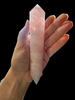 Load image into Gallery viewer, HQ Brazilian Rose Quartz | Vogel Style Cut | Double Point