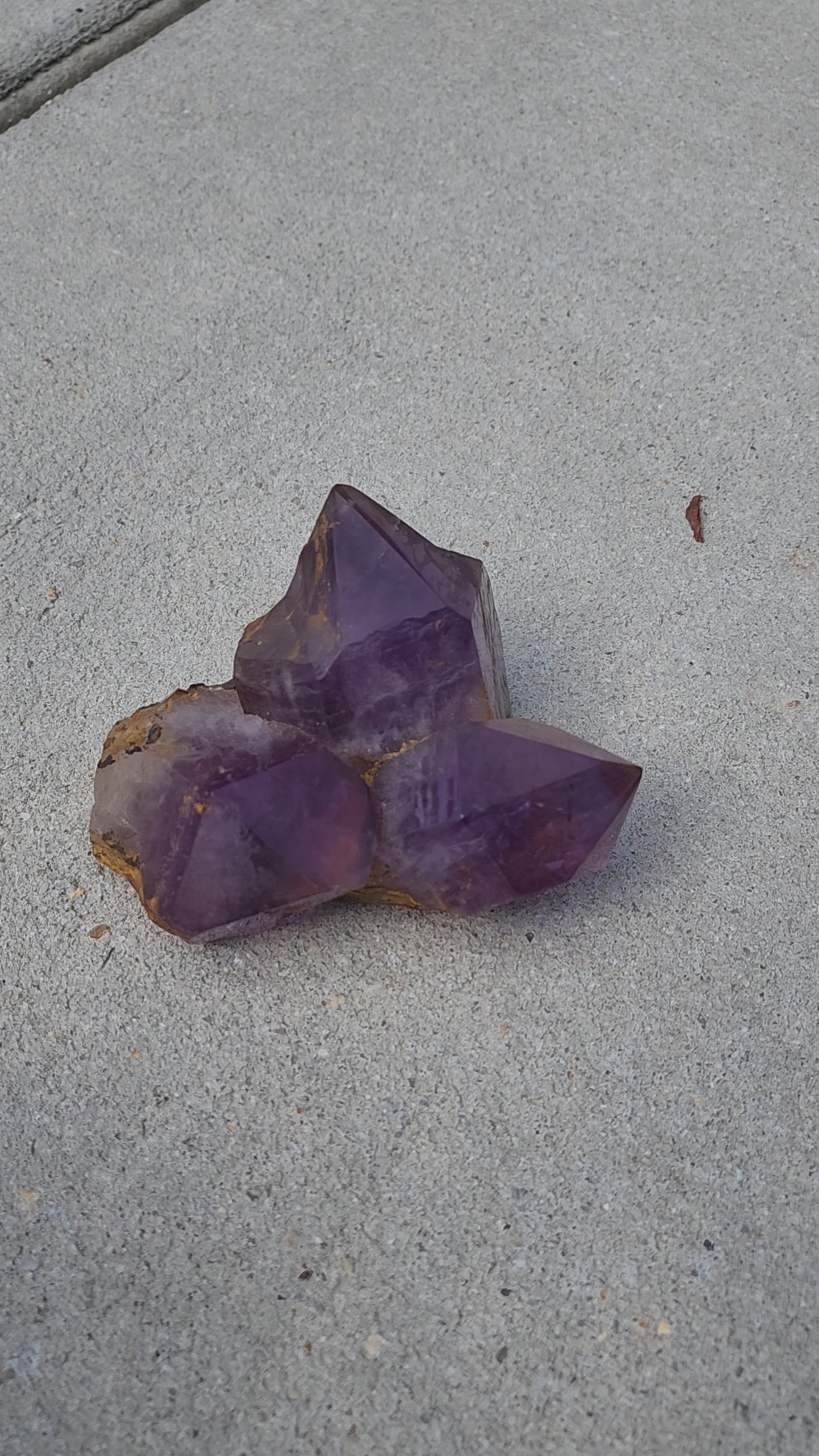 Amethyst Triple Point | Deep Purple AAA Quality